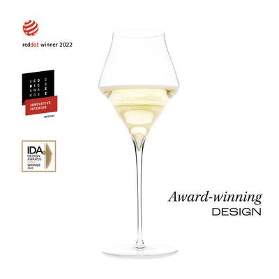 Josephine No 4 — award-winning champagne glass for sparkling wine connoisseurs