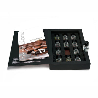 Tasterplace chocolate aroma kit — 12 essential cocoa and chocolate scents