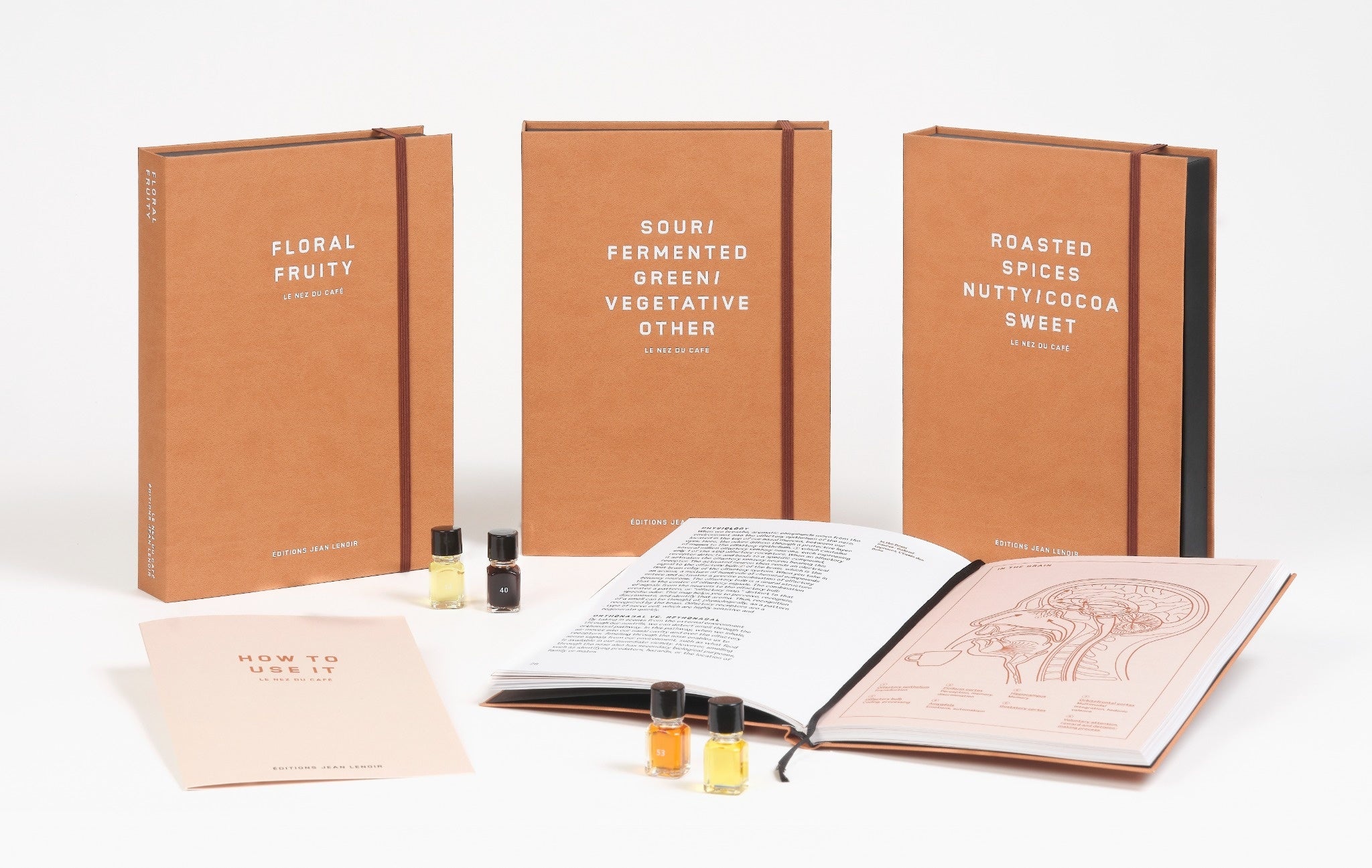 Le Nez du Café 2.0 - Kit com 60 Aromas de Café por Jean Lenoir